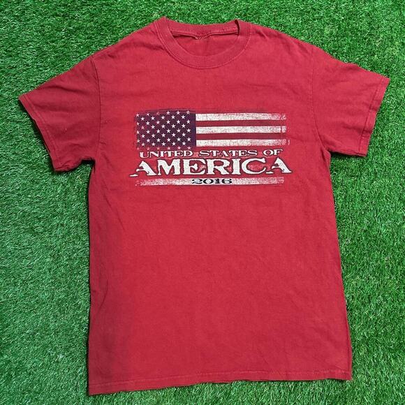 2016 United States of America Flag Graphic T-Shirt - Picture 1 of 5